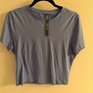 Vuori Feather Baby Tee Light Blue